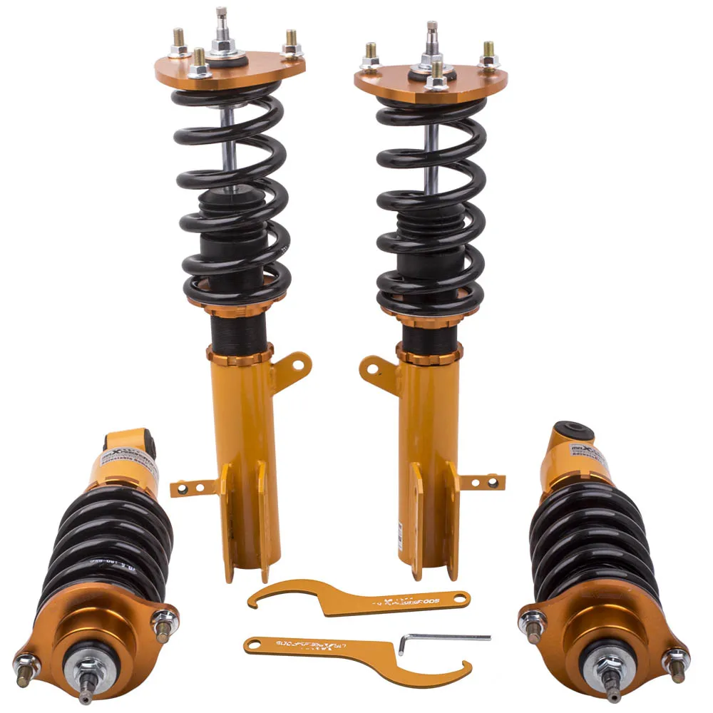 

24 Ways Adjustable Damper Coilover Shock Absorber Struts Suspension KITS for Jeep Compass 2007-2010 Adjustable Height