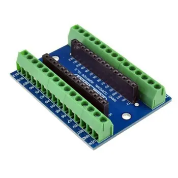 

NANO V3.0 3.0 Controller Terminal Adapter Expansion Board Simple Extension Plate For Arduino AVR ATMEGA328P Terminal Adapter