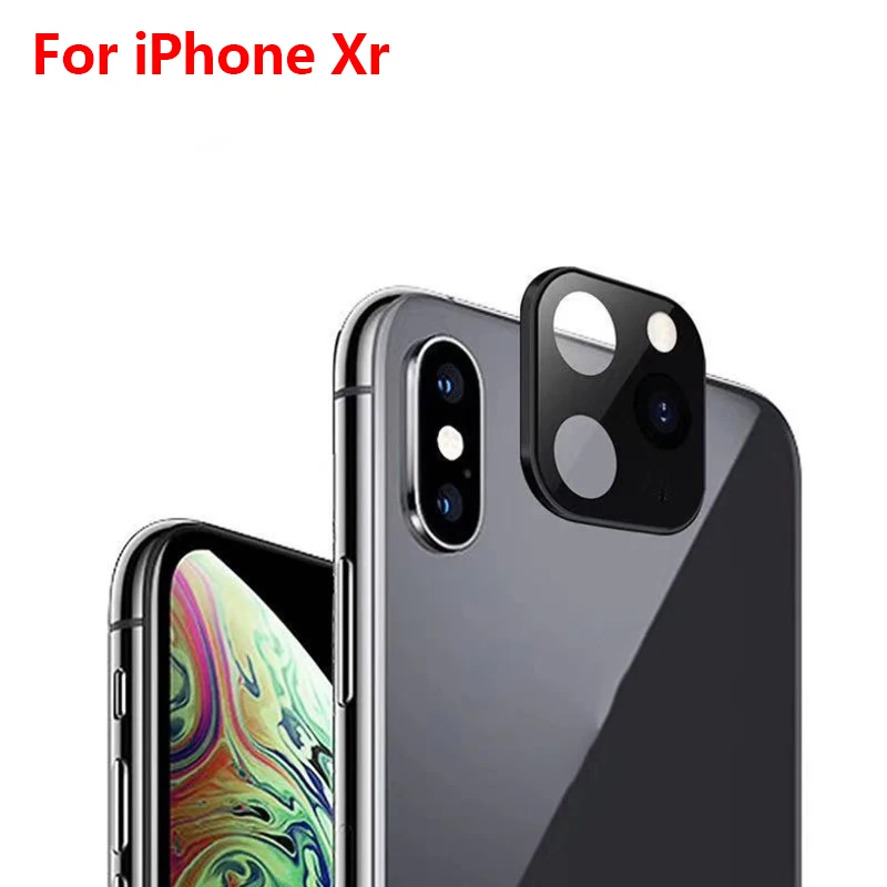 Для iPhone 11 Pro Max крышка объектива камеры защита мотыги для iPhone XS MAX XR X защита из титанового сплава Obiektyw - Цвет: camera protector