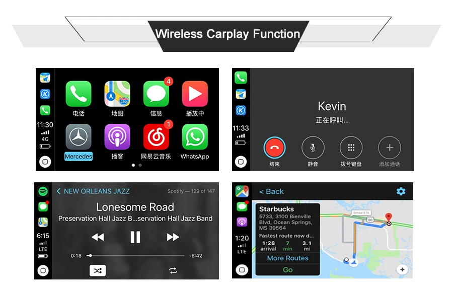 Joyeauto беспроводной Carplay Car Play USB активатор Android авто для Audi Q5 A3 A6 защитный Мини-ключ Android навигационный плеер адаптер