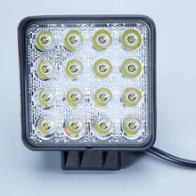 48 Вт квадратный(толстый-) светодиодный светильник, заводская цена, прямые продажи, рабочий светильник, автомобильный головной светильник, светильник