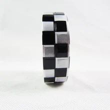 2,5 см х 3 м клетчатая светоотражающая лента ПВХ светоотражающая ткань для одежды полицейская форма шляпа поясная сумка