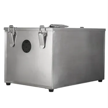 

1pc grease collector for kitchen oil-water separation restaurant wastewater engineering industry water filter stainless steel