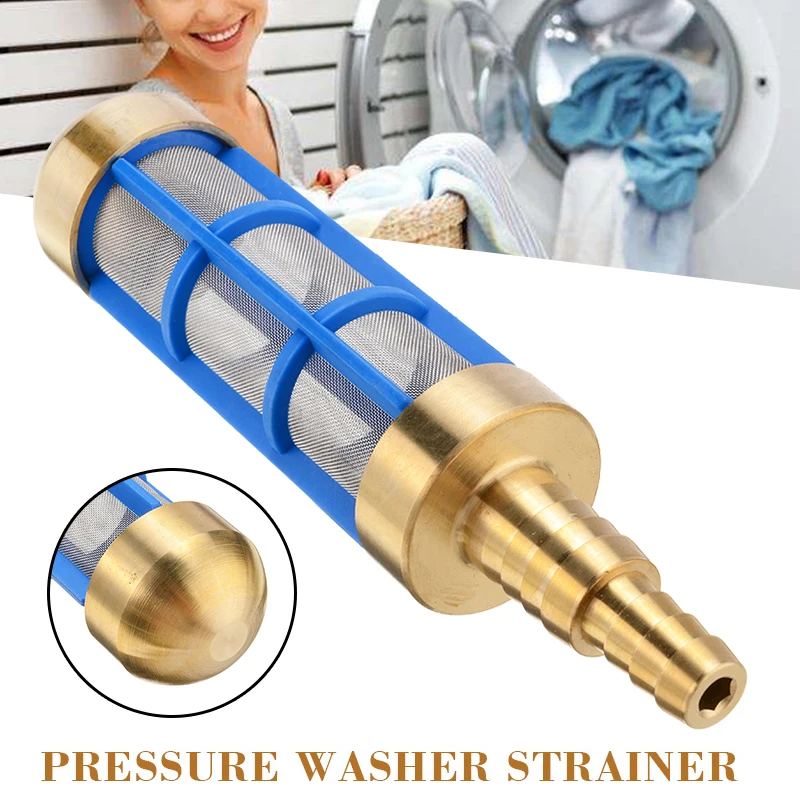 CABINA HOME Brass 3/4'' 1/2'' Hose Water Suction Strainer Pickup Filter for Pressure Washer 