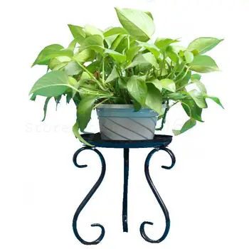 

Contracted A Hollow Floor Type Flowerpot Shelf Desktop Money Plant, Wrought Iron Mini Flower Shelf, Special Offer