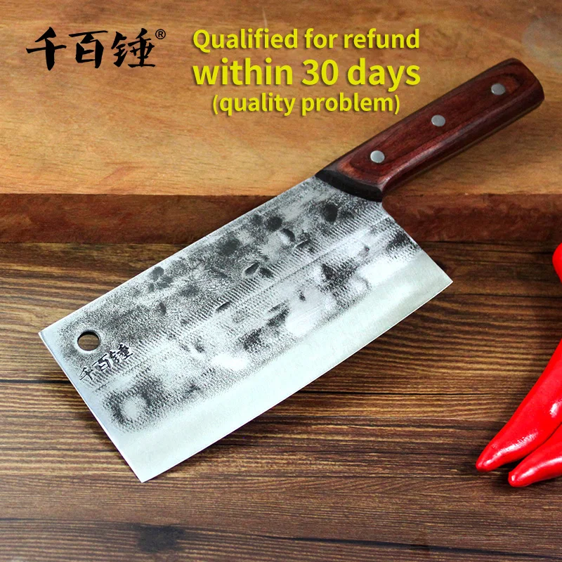 Китайский ручной Кованый кухонный нож из нержавеющей стали, нож для нарезки повара, нож для овощей, фруктов, мяса, кухонные ножи cocina