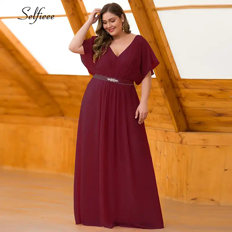 mauve maxi dress with sleeves