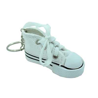 Electric vehicle foot support Bicycle foot support Motorcycle foot support Side Kickstand Stand Mini shoes Shoe key chain White