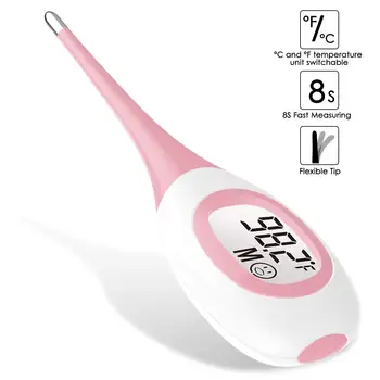 

Digital Thermometer Body Thermometer LCD Thermometer Underarm Oral Rectal Thermometer For Baby Adult Children Accurate Readings