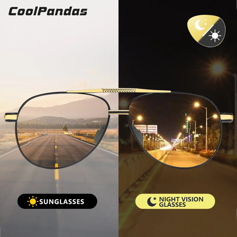 

2020 Unisex Chameleon Glasses Driving Photochromic Polarized Sunglasses Men Women HD Goggles Anti-glare Sun Glasses gafas de sol