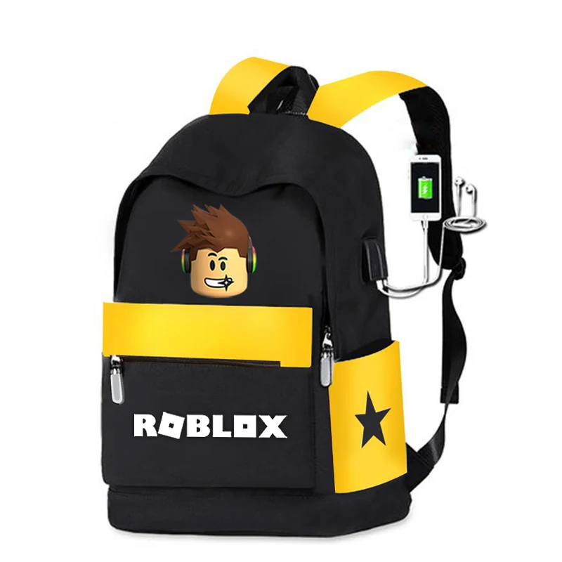 

fashion Canvas Laptop Backpack USB Charge Women Student Backpacks Solid color School Bag Teenagers Schoolbags