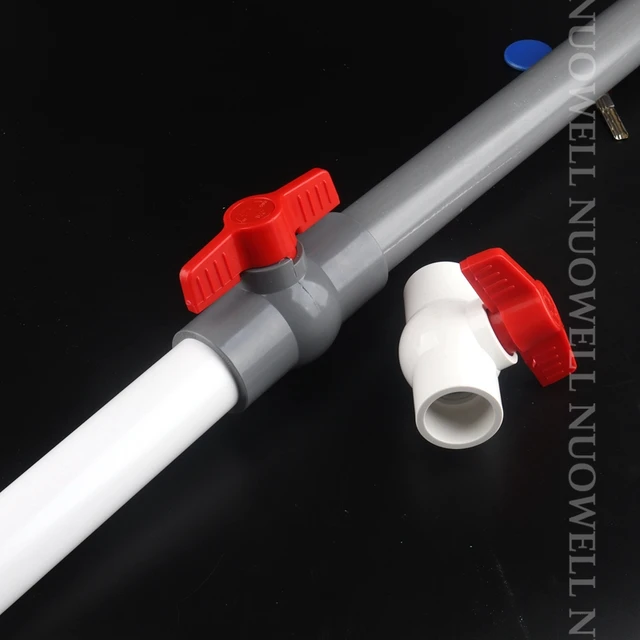 1Pc O.D 20 ~ 90 Mm Fehér Upvc Cső Akvárium Haltartály -Cső Hidroponikus Ültetési Keret Kísérleti Kerti Szerelvények 50 Cm Hosszú - Image 3
