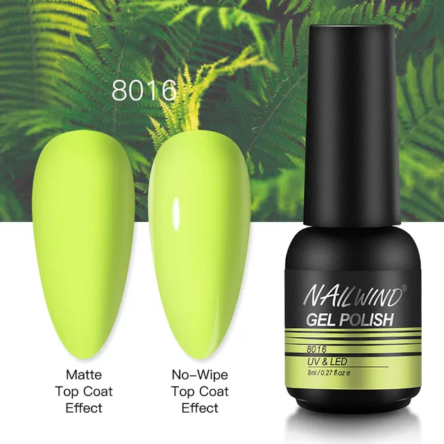 Nailwind Gel Nail Polish 8ml Semi Permanent Varnish Nail Art All for Manicure Need UV LED lamp Base Top coat Nails Gel Polish NE118016