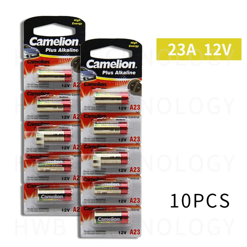 Ультращелочные аккумуляторы Camelion A23 23A 12 В 10 шт./лот опт бесплатная доставка |