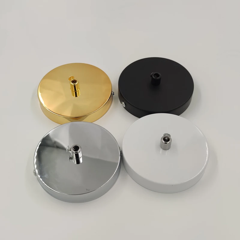 Ceiling Plate Vintage Round 10cm Lighting Accessories Pendant Lamp DIY +Lock Wire Lamp Base decorative lights lamp base led lamp base pendant light hook