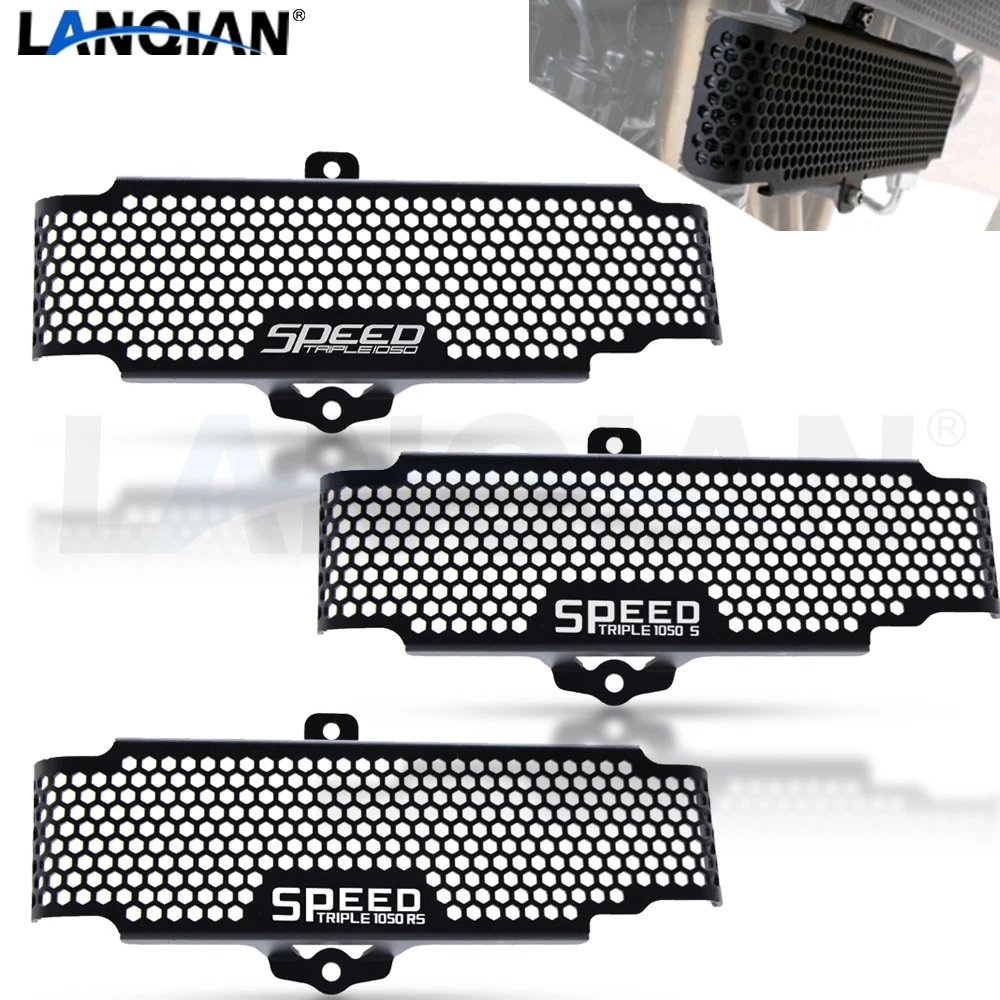 

For Triumph STREET TRIPLE 1050 S RS Motorcycle Oil cooler Guard Grill Speed Triple 1050 S RS 2018 UP Speed Triple 1050 2011-2017