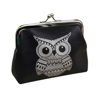 

Bags For Women Owl Coin Purses Holder Girls Kawaii Wallets And Hand Bags Mini Change Wallet Small Bag Kids Harajuku Pouch Gift