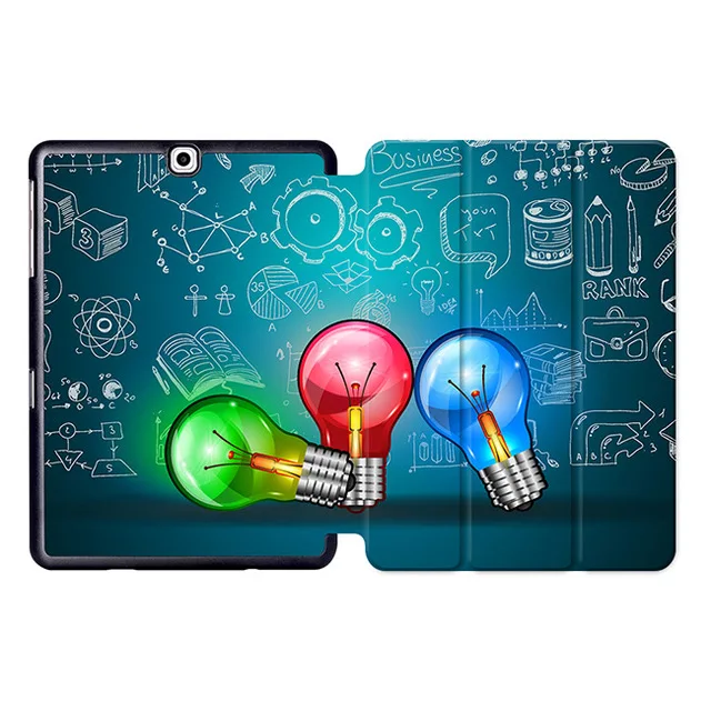 MTT чехол для планшета для samsung Tab A, 9,7 дюймов, SM-T550, T555, тонкий чехол из искусственной кожи с откидной крышкой и подставкой, смарт-чехол, защитный чехол, SM-P550 - Цвет: SS17