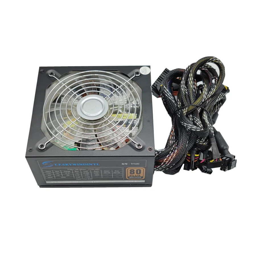 Fuente Alimentacion PC 500W ATX 80 Plus - Fuentes de Alimentación