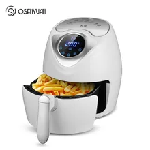 3.5L 2.6L двойная сковорода электрическая фритюрница, цифровой светодиодный сенсорный экран, таймер контроля температуры, электрическая фритюрница, Eletric