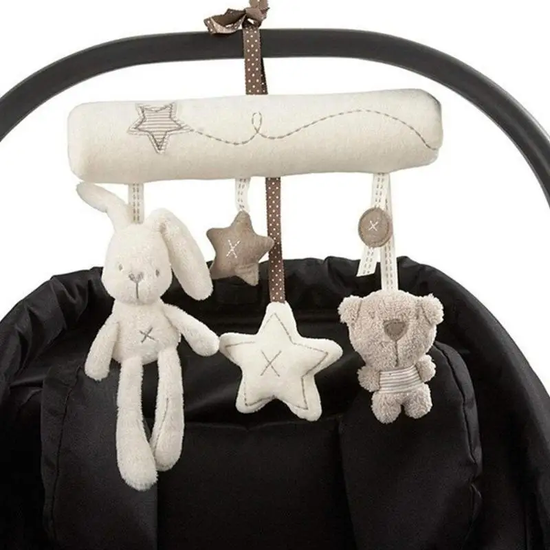 

Lovely Baby Bed Hanging Bell Toy with BB Educational Baby Toys Doll Crystal Velvet PP Cotton Filling for Newborns