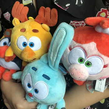 

4Pcs/lot cartoon Stuffed 15-18cm Plush Stuffed Dolls Toys