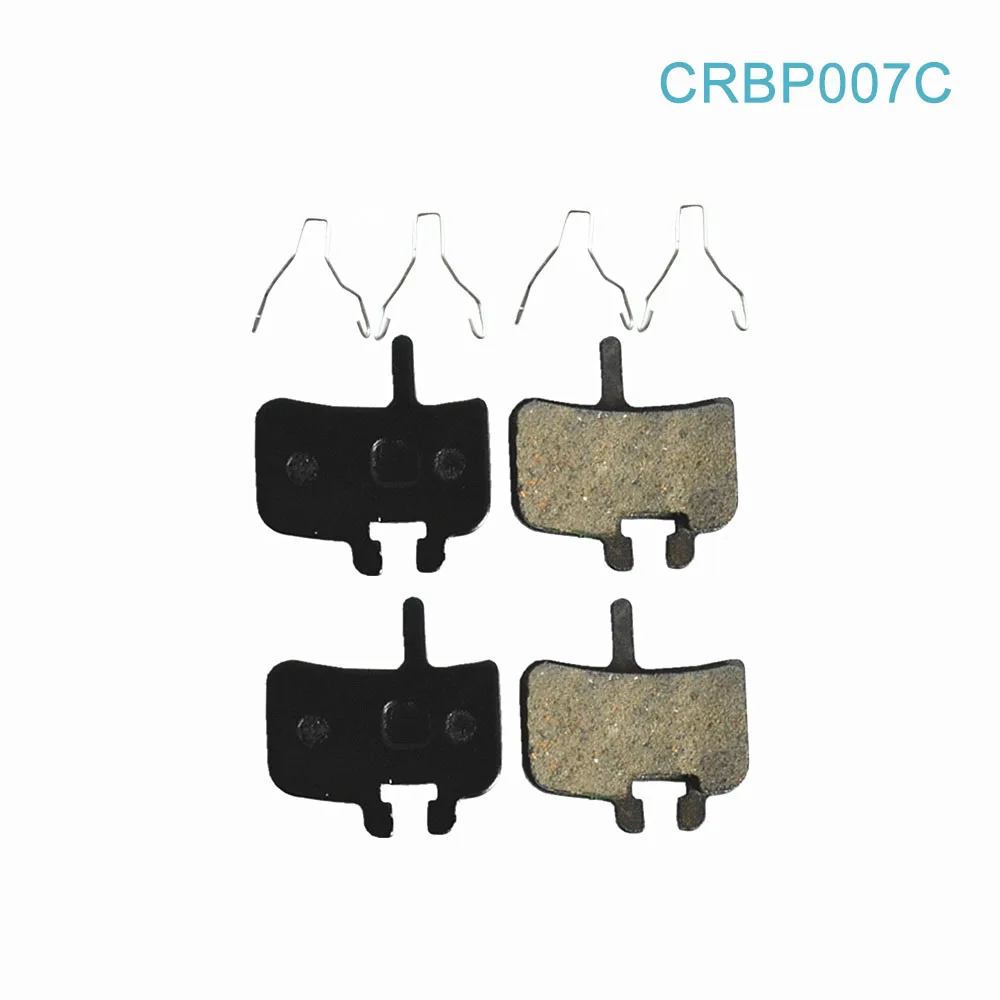CRBP007C 2 пары велосипедных дисковых тормозных керамических колодок для SHIMANO SRAM AVID HAYES Magura Formula ZOOM - Цвет: CRBP007C