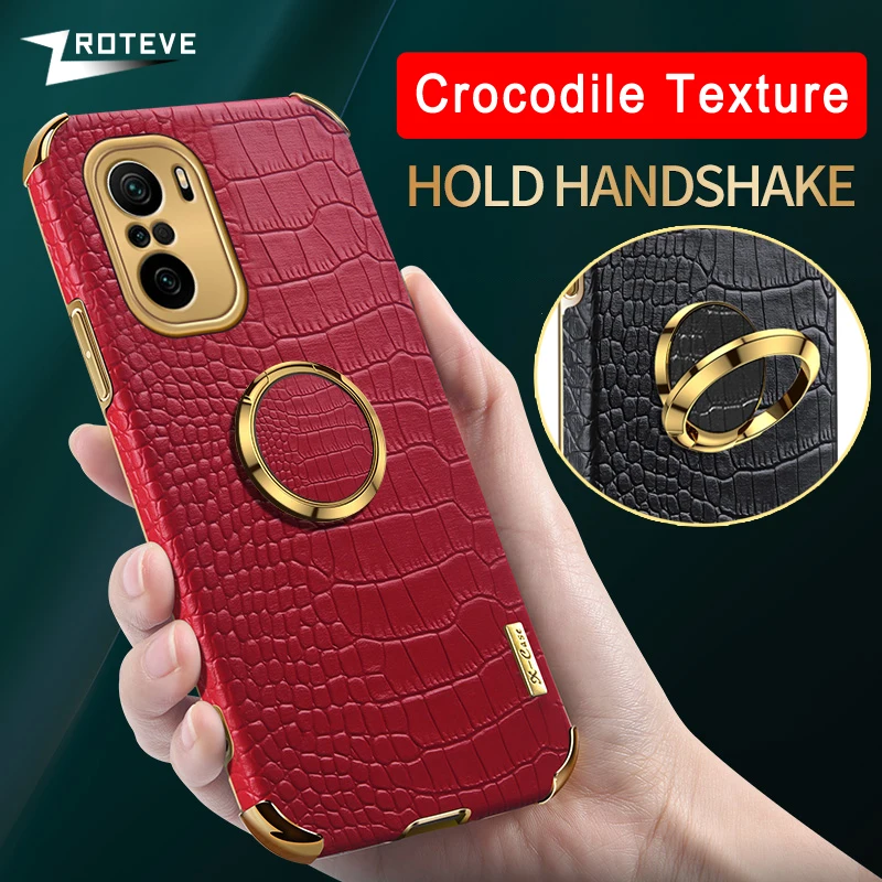 Redmi K40 Pro Case ZROTEVE Crocodile Pattern Cover For Xiaomi K20 K30 PU Leather Xiomi Gaming | Мобильные телефоны и
