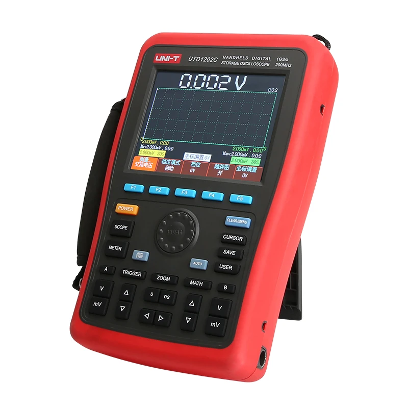 Цифровой осциллограф UTD1202C 2 канала 200 МГц 1GS/s UNI T|digital oscillograph|oscilloscope 1gs200mhz oscilloscope |