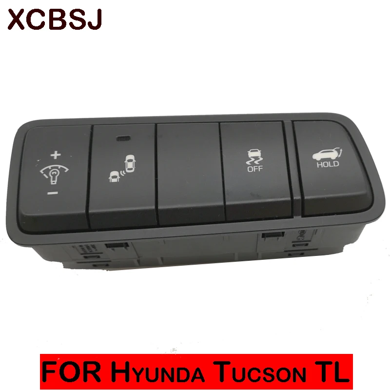 Для Headlamp Da Tucson TL налобный фонарь, переключатель регулировки высоты, инструмент, переключатель яркости, Электрический задний переключатель, OEM 93710 - Цвет: A