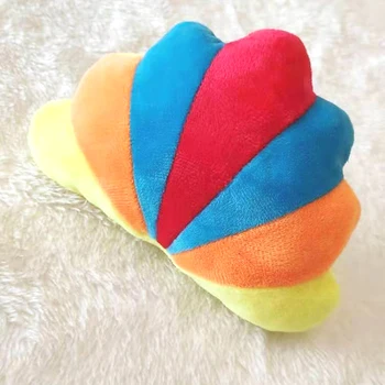 

PT004 Chew Play Toys Cute Pet Squeaky Puppy Chew Squeaker Quack Sound Doll Toy Creative Simulation Donut Pet Supplies Dog Toys
