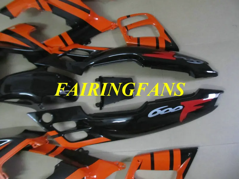 Мотоцикл обтекатель комплект для HONDA CBR600F3 95 96 CBR 600 F3 CBR 600F3 CBR600 1995 1996 красный черный Обтекатели кузова+ подарки HT09