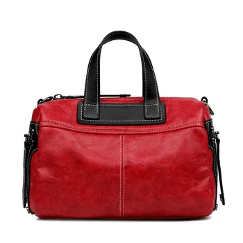 

2020 Vintage Women Luxury Handbags Designer Shoulder Bag Famous Brands Boston Bag Sac Main Femme Messenger Bag Bolso Zipper Bag