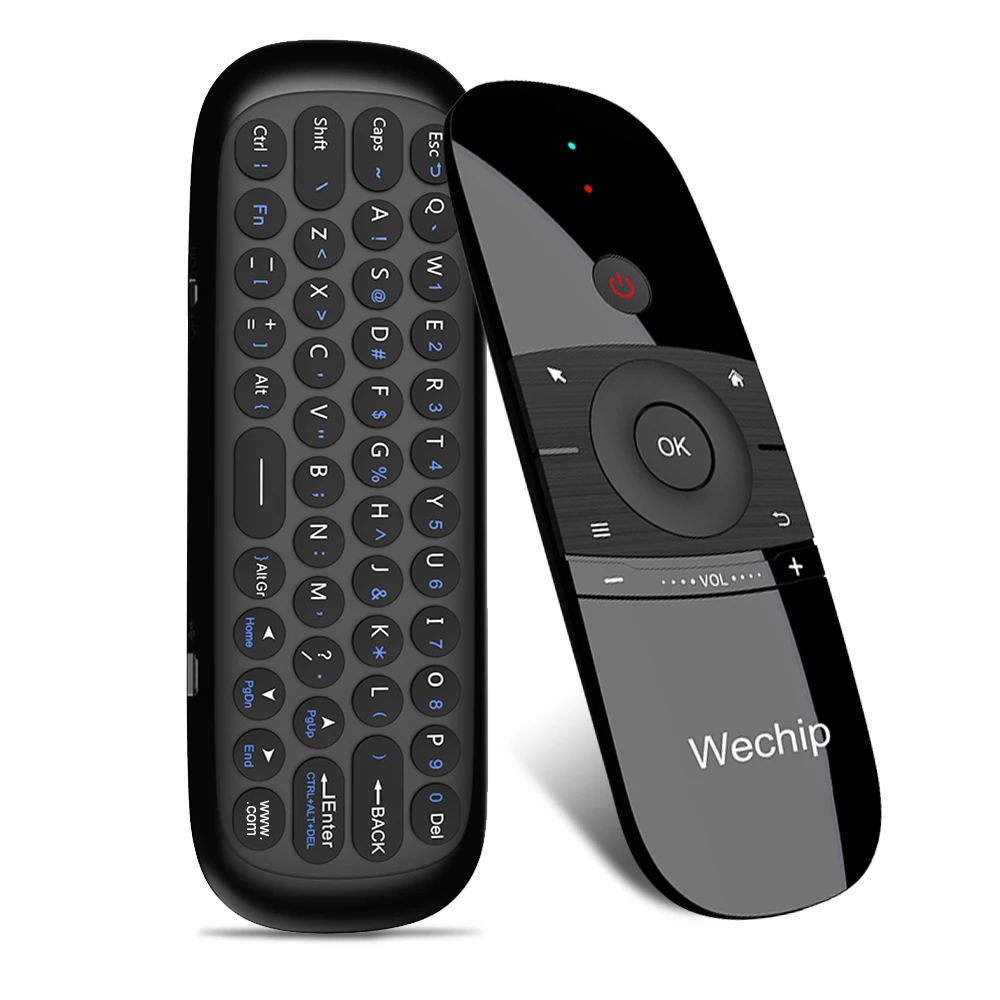 

Wechip W1 Keyboard Mouse Wireless 2.4G Fly Air Mouse Rechargeble Mini Remote Control For Android Tv Box/Mini Pc/Tv