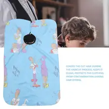 Накидка для стрижки волос Детская Милая Парикмахерская накидка для парикмахерской магазин Мультяшные волосы резка фартук для окраски парикмахерские инструменты