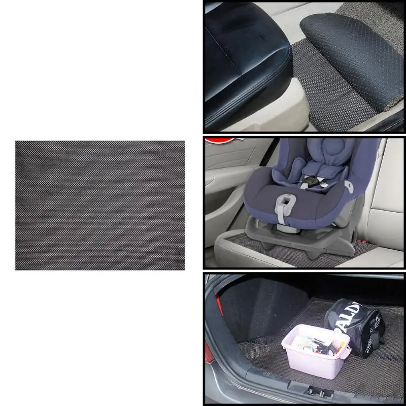 Универсальный многофункциональный ПВХ пены приборной панели автомобиля багажник липкий коврик Противоскользящая сетка тканевая салфетка для телефона черный 150*50 см