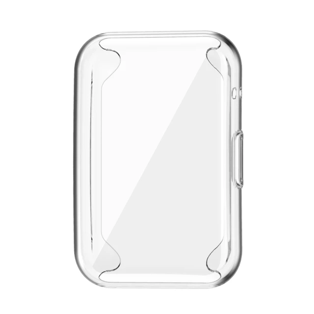 Case for Huawei Watch fit Cover Plated Accessories TPU Bumper All-Around Screen Protector and Bling Case for Huawei Watch fit Clear