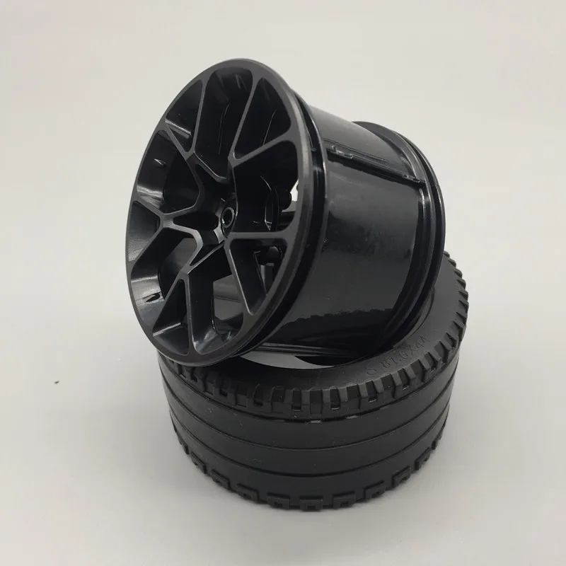 4 unids/lote conctción bloques совместимые аксессуары для alta tecnologia 6139227+ 6217976/42083 Bugatti 82*46 мм de - Цвет: 4 Pcs Black