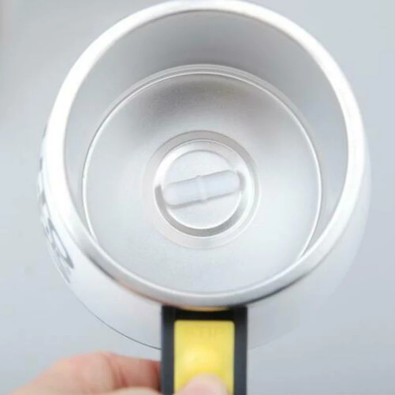 Автоматическая кружка для перемешивания, электрическая самоперемешивающаяся чашка для кофе из нержавеющей стали DIN889