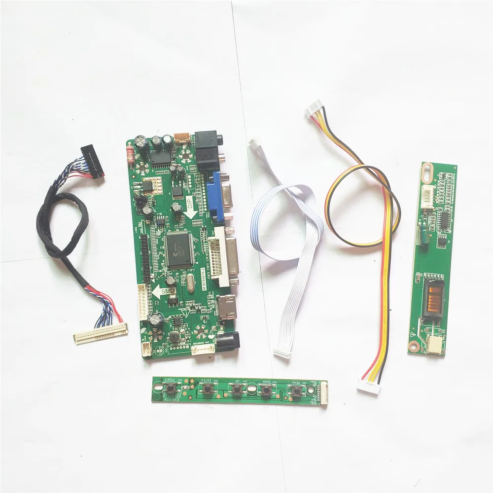 Для планшетов ЖК мониторов 101/102 дюйма LVDS 30Pin CCFL 1600*1200 15 &quotHDMI + VGA DVI MNT68676|Запасные