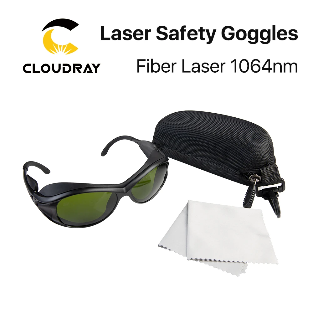 Cloudray 1064nm лазерные защитные очки 850-1300nm OD4+ CE защитные очки для волоконного лазера Стиль A