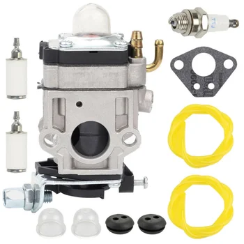 

Carburetor For Earthquake E43 E43WC E43CE Auger MC43 MC43E MC43C 300486 Trimmer Rubber Grommet Primer Bulb