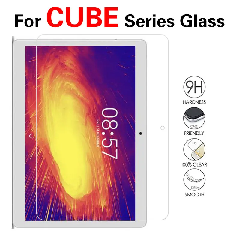 Explosion Proof Tempered Glass Film For CUBE M5X IPlay 10 Pro Tablet Front Screen Protector Clear Cover With Cleaning Tool | Компьютеры и