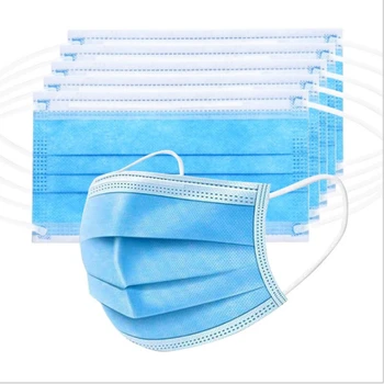 

profession 3 Layer Disposable mouth mask Non Woven Anti-dust face masks Safe Breathable protetive Mascarilla
