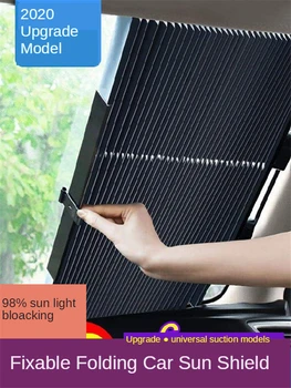 

E-FOUR Windshield Sun Shade for Trucks Cars Sunshade Visor Front Window Auto Vehicle Shield Reflector Blocking Screen Cover