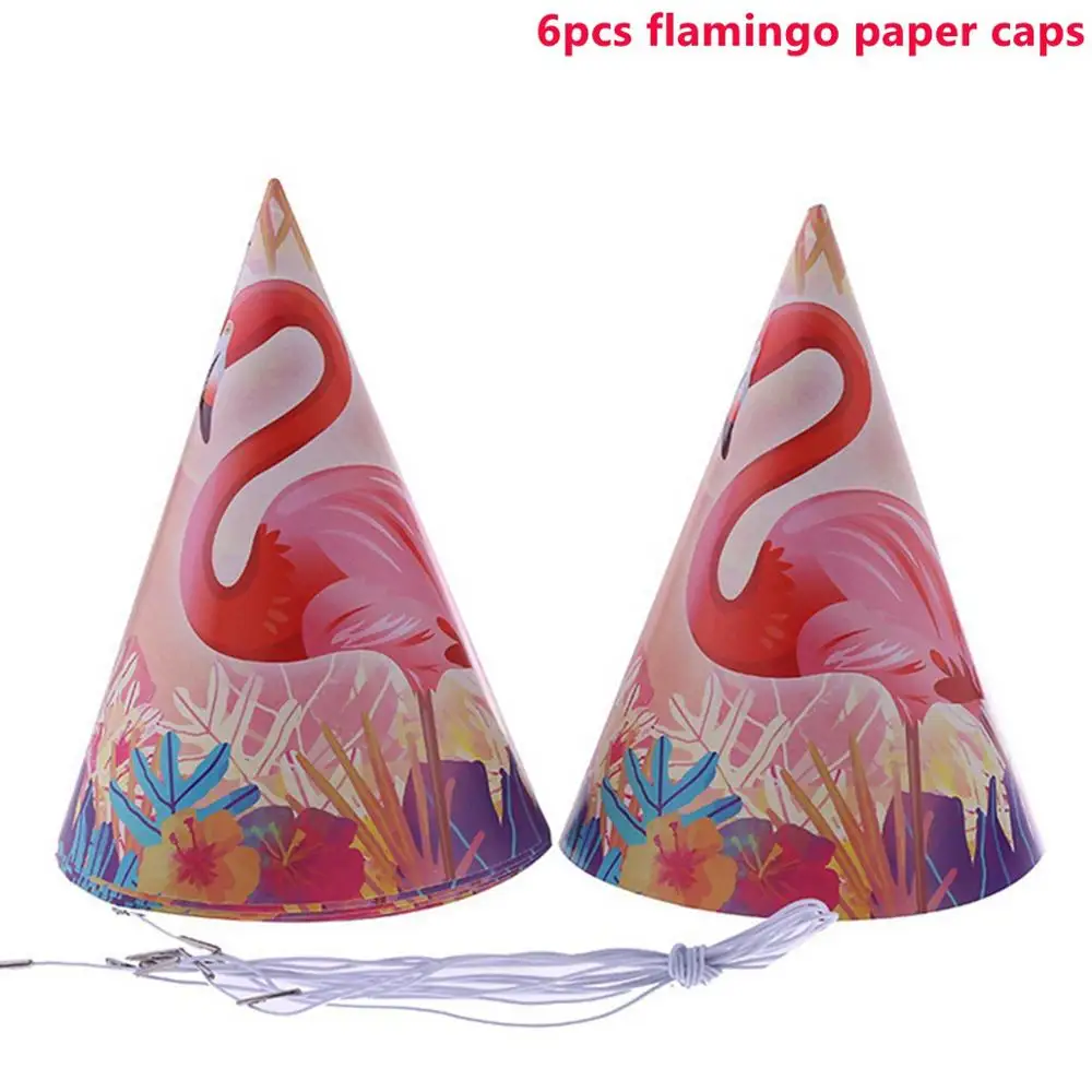 Flamingo Hat Taoup 68*48 см Розовый фламинго Photo Booth рамки День рождения Декор поставки летняя Гавайская участник Luau тропический Фотокабины реквизит - Цвет: Flamingo Hat