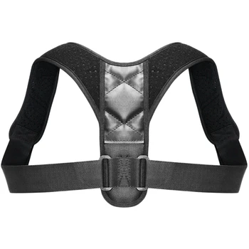 

Adjustable Back Posture Corrector Clavicle Spine Back Shoulder Lumbar Brace Support Belt Posture Correction Prevents Slouching