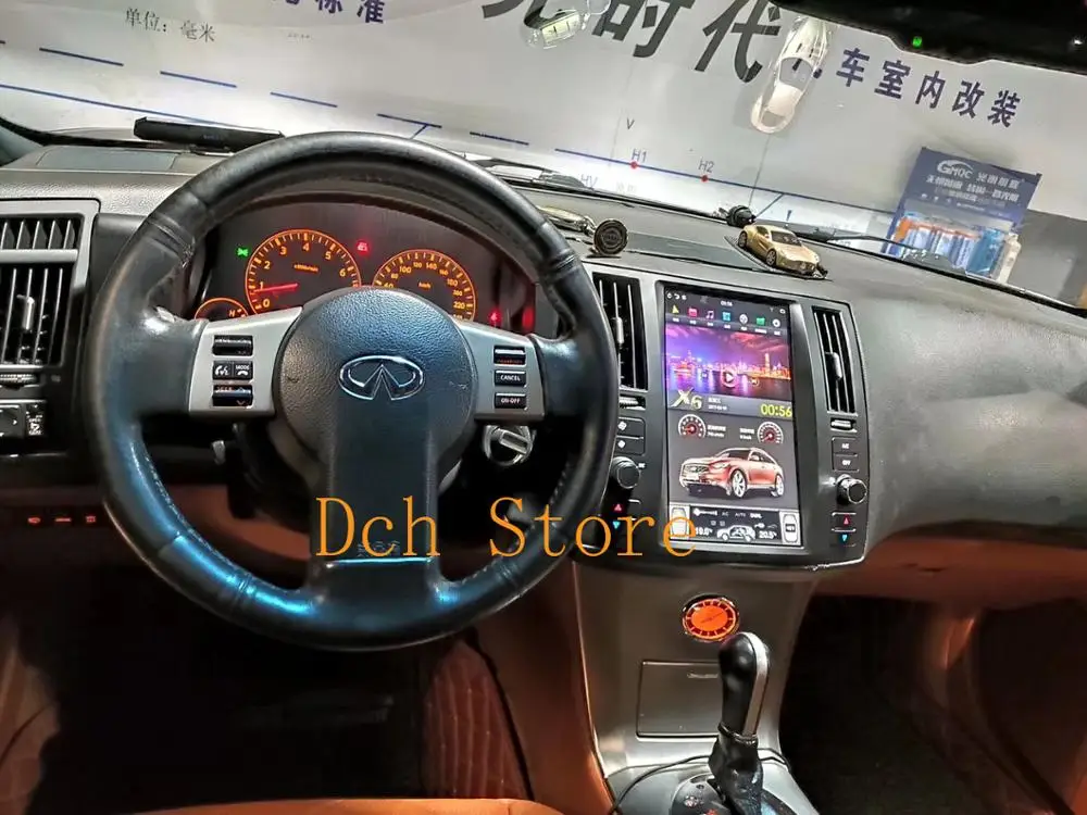 11,8 дюймов tesla стиль Android 8,1 автомобильный DVD gps плеер навигация для Infiniti FX FX25 FX35 FX45 2004-2008 Радио стерео Авто ips