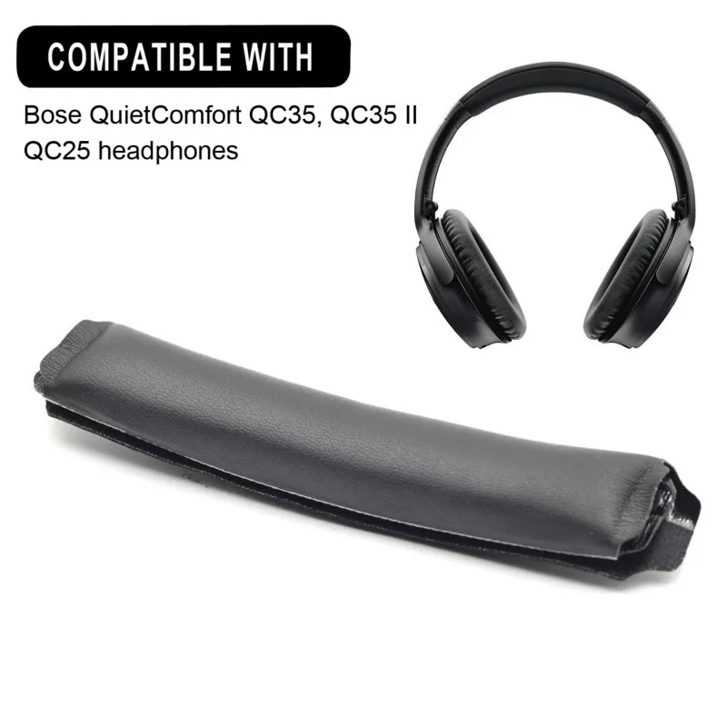 Replacement Headphone Headband Sponge Foam Beam for Bose QC25 QC35 High Quality Soft Leather Headband Cushion for Bose QC35