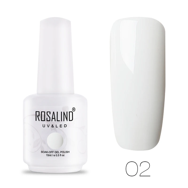 RH02 ROSALIND Гель-лак для ногтей светящийся Алмазный гель УФ-светодиодный гель все для маникюра Платиновый лак для ногтей - Цвет: RH02